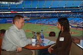 Speed Dating at the Blue Jays game